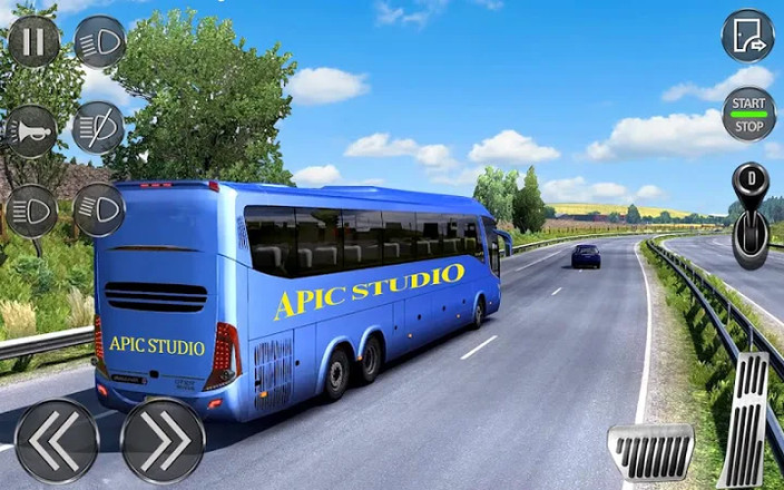 City Coach Bus Driving Sim : Bus Games 2020截图3
