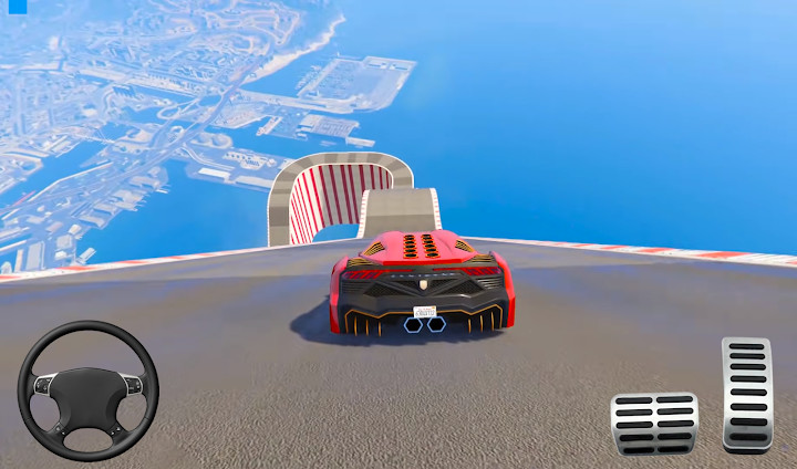 Superhero Car Stunts - Racing Car Games截图4