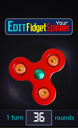 Fidget Spinner Simulation - Edit it Fidget Spinner截图1