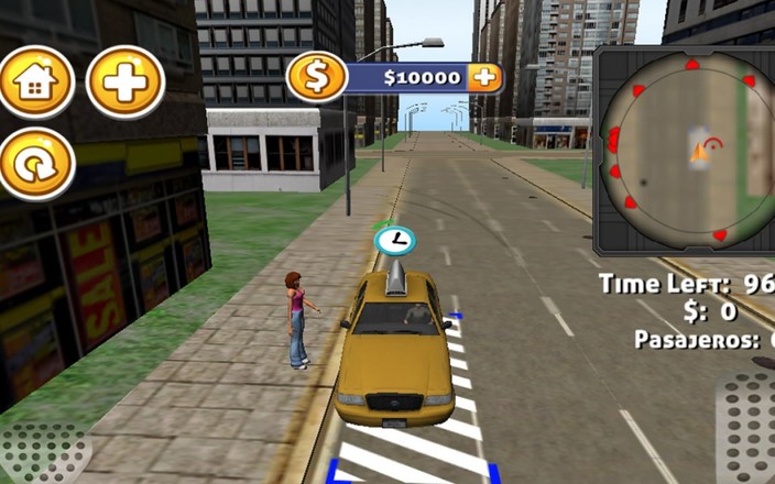 3D职务出租车司机的游戏截图6