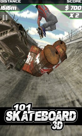 101 Skateboard Racing 3D截图6