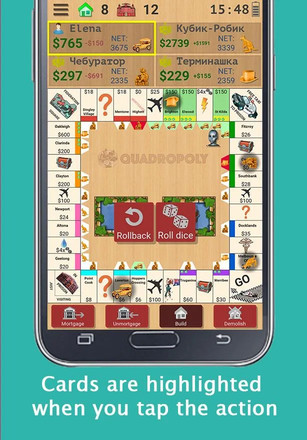 Quadropoly - Best AI Property Trading Board Game截图3