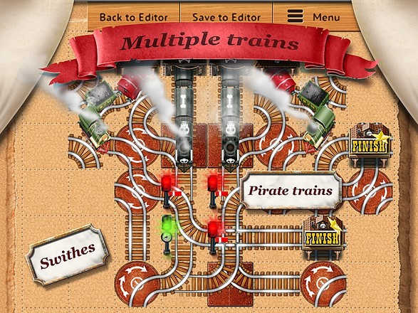 Rail Maze 2 : Train puzzler截图2