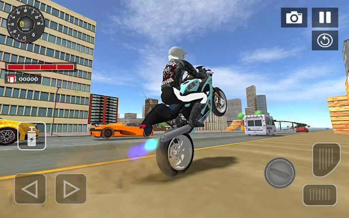 Sports bike simulator Drift 3D截图3