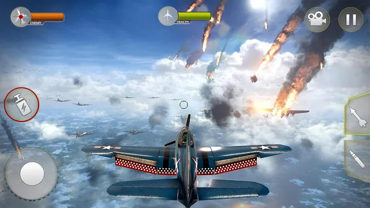 Airplane Fighting War Air Shooting Games截图2