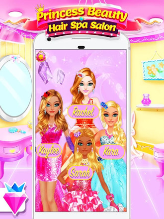 Princess Salon - Dress Up Makeup Game for Girls截图6