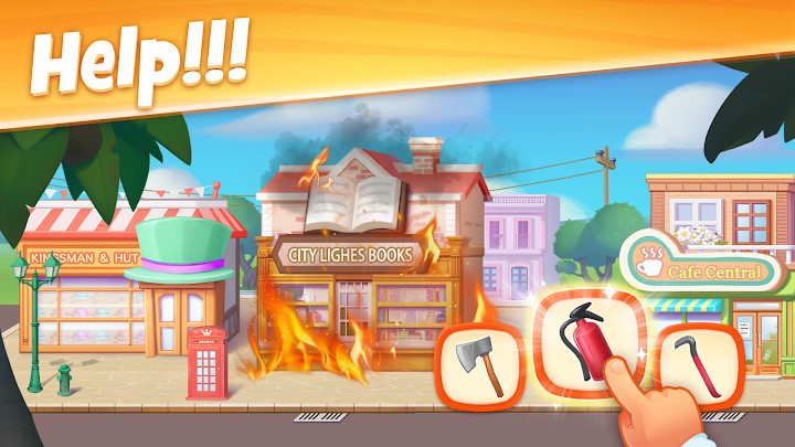 Town Story: Renovation & Match-3 Puzzle Game截图2