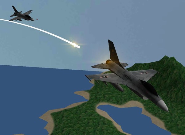 天空试点3D攻击战斗机截图5