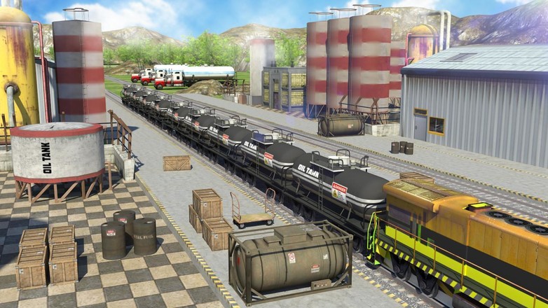 Oil Tanker Train Simulator截图3