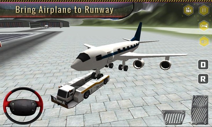 机场飞机地勤人员的3D截图5