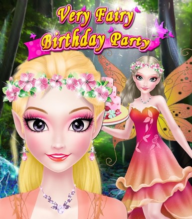 小仙子的生日派对 - 女生化妆换装游戏截图1