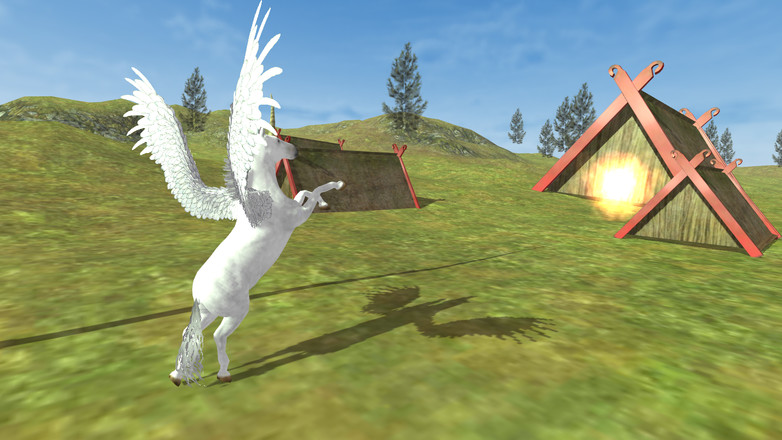Flying Unicorn Simulator Free截图3