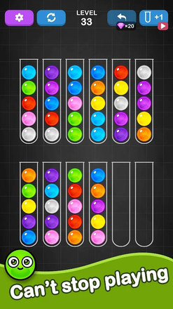 彩球排序 - Color Ball Sort Puzzle截图1