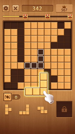 WoodCube: Wood Block Puzzle Games截图2