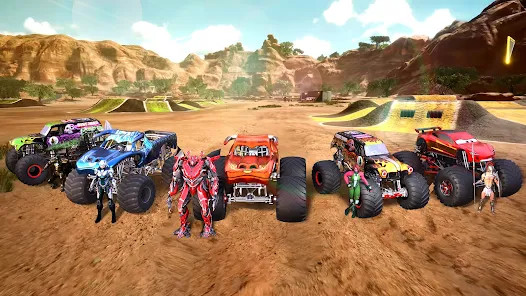 Monster Truck Stunt - Car Game截图5