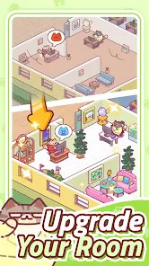 Office Cat: Idle Tycoon Game截图1
