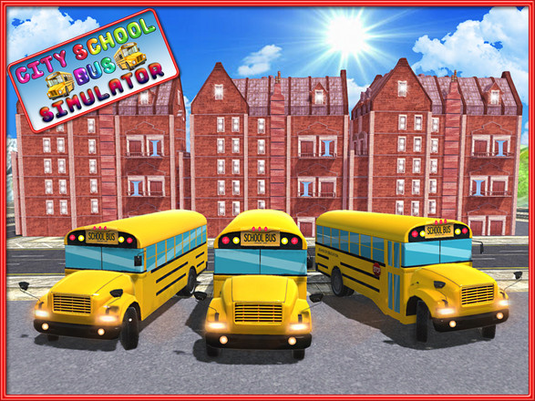 City School Bus Simulator 3D截图5