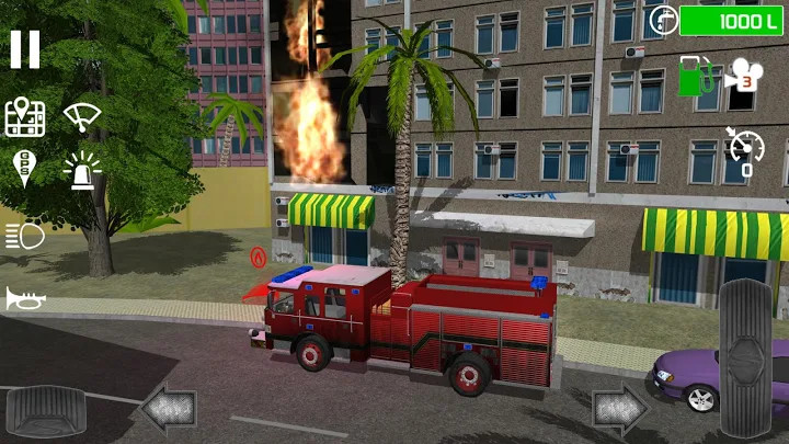消防车模拟器修改版截图2