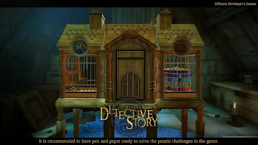 3D Escape Room Detective Story截图1