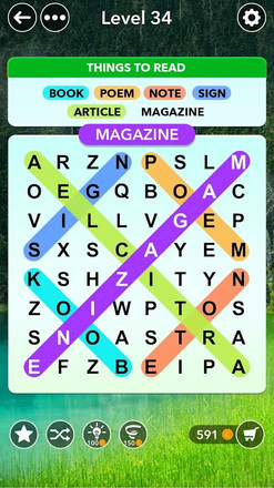 Word Search - Classic Find Word Search Puzzle Game截图3