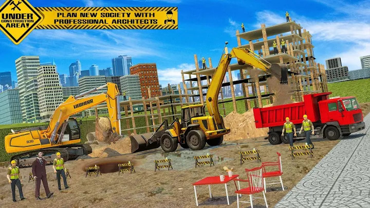 Heavy Excavator - Demolish Construction Game截图4