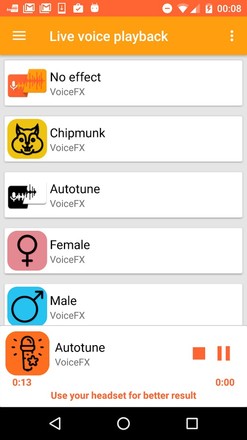 Voice Changer Voice Effects FX截图3