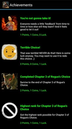 Rogue's Choice (Choices Game)截图5