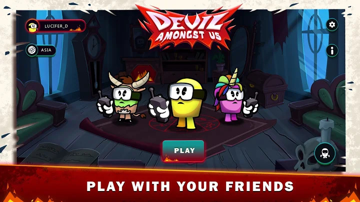 Devil Amongst Us ! Social Deduction Game !截图5