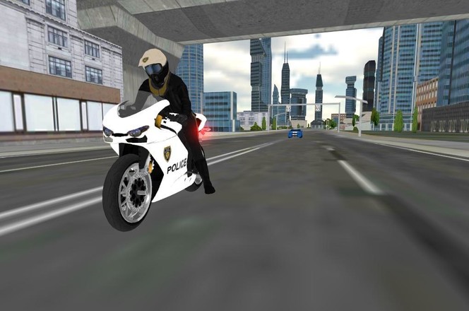 Police Moto Bike Simulator 3D截图8