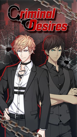 Criminal Desires: BL Yaoi Anime Romance Game截图1