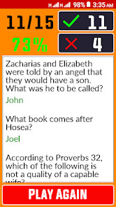 Bible Quiz & Answers截图2