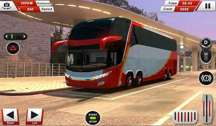 Euro Coach Bus Driving - offroad drive simulator截图4