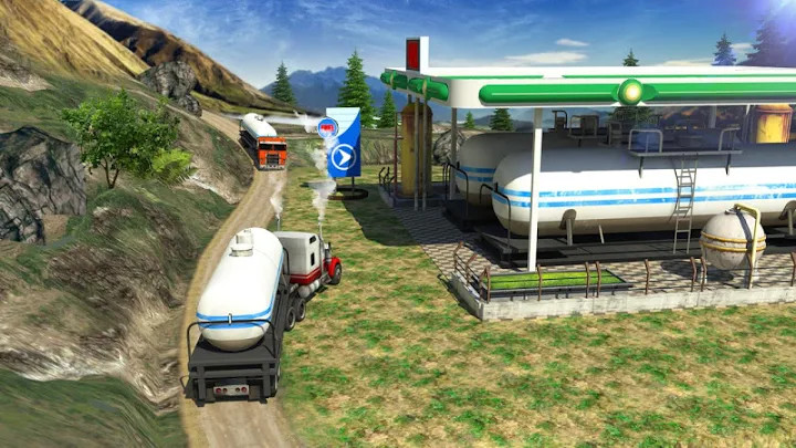 Oil Tanker Truck Simulator: Hill Climb Driving截图9