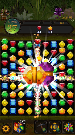 Secret Jungle Pop : Match 3 Jewels Puzzle截图4