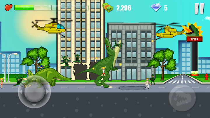 Jurassic Dinosaur: City rampage截图5