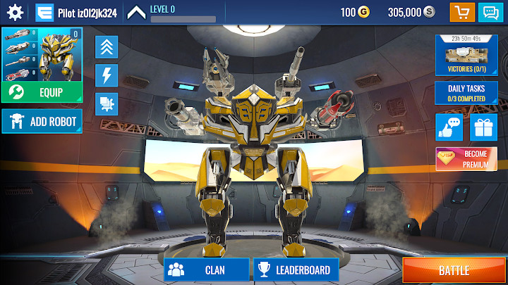 Mech Wars: Multiplayer Robots Battle截图5