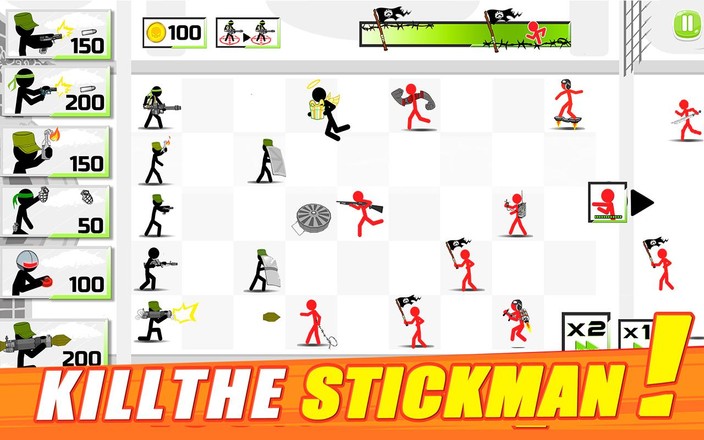 Stickman Army : The Defenders截图3