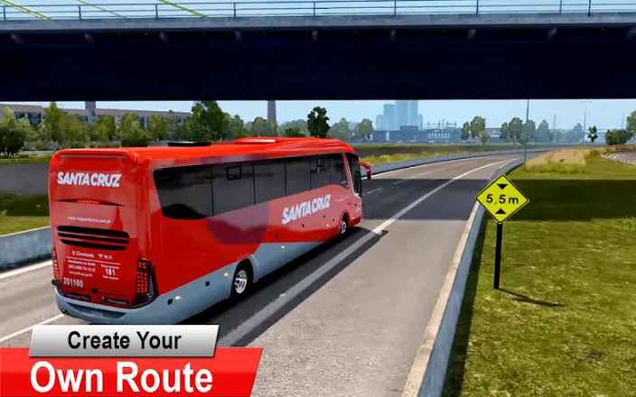 City Coach Bus Driving Simulator 3D: City Bus Game截图2