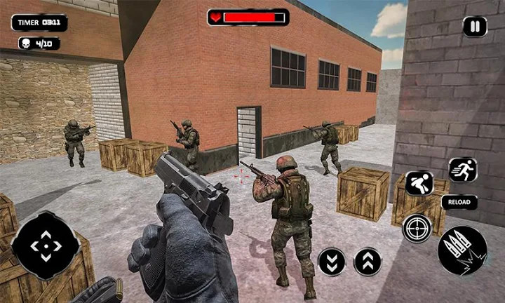 Counter Terrorist Assault Modern World War 3D截图3