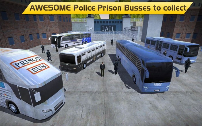 Hill Climb Prison Police Bus截图2