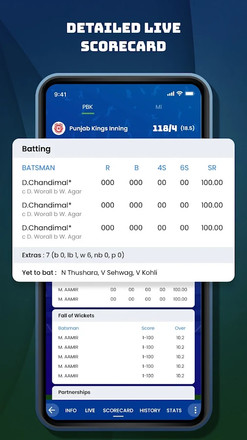 CFLL - Cricket Fast Live Line截图3