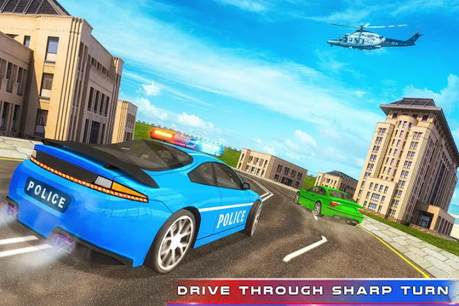 Cops Car Chase Action Game: Police Car Games截图1