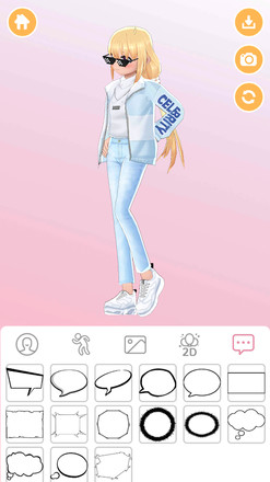 Girl-Styledoll 时尚秀 - 3D Avatar maker截图4
