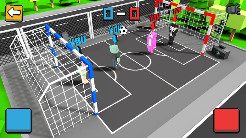 Cubic Street Soccer 3D截图9