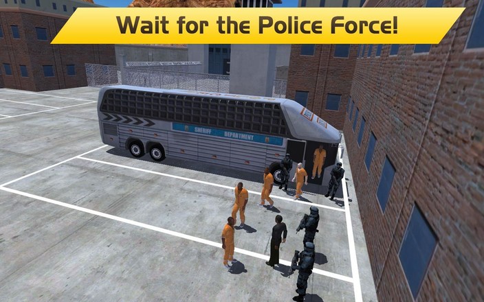 Hill Climb Prison Police Bus截图7