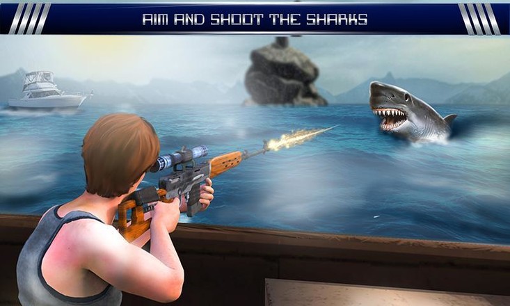 愤怒的鲨鱼狙击手射击截图1