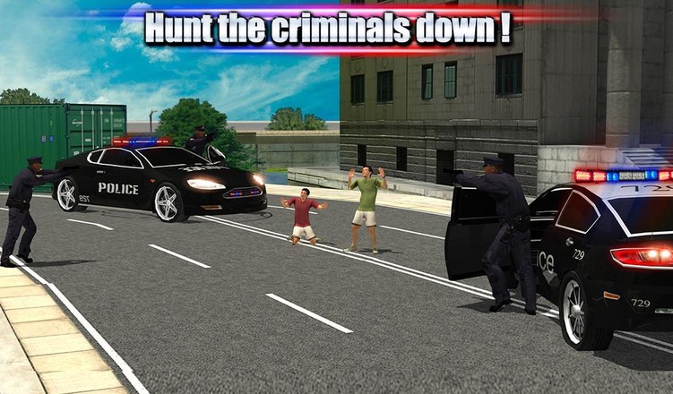 Crime Town Police Car Driver截图5