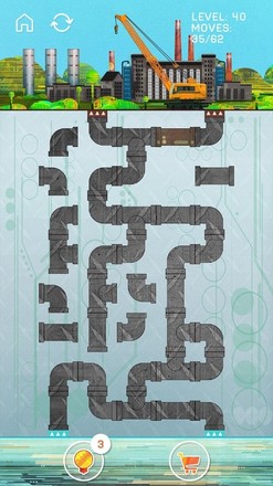 Pipes Game - Free Puzzle for adults & kids截图1