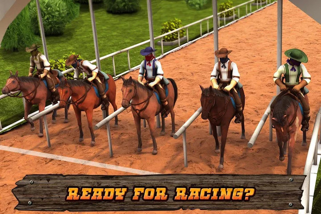 Cowboys Horse Racing Field截图4