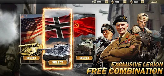 Grand War: WW2 Strategy Games截图1